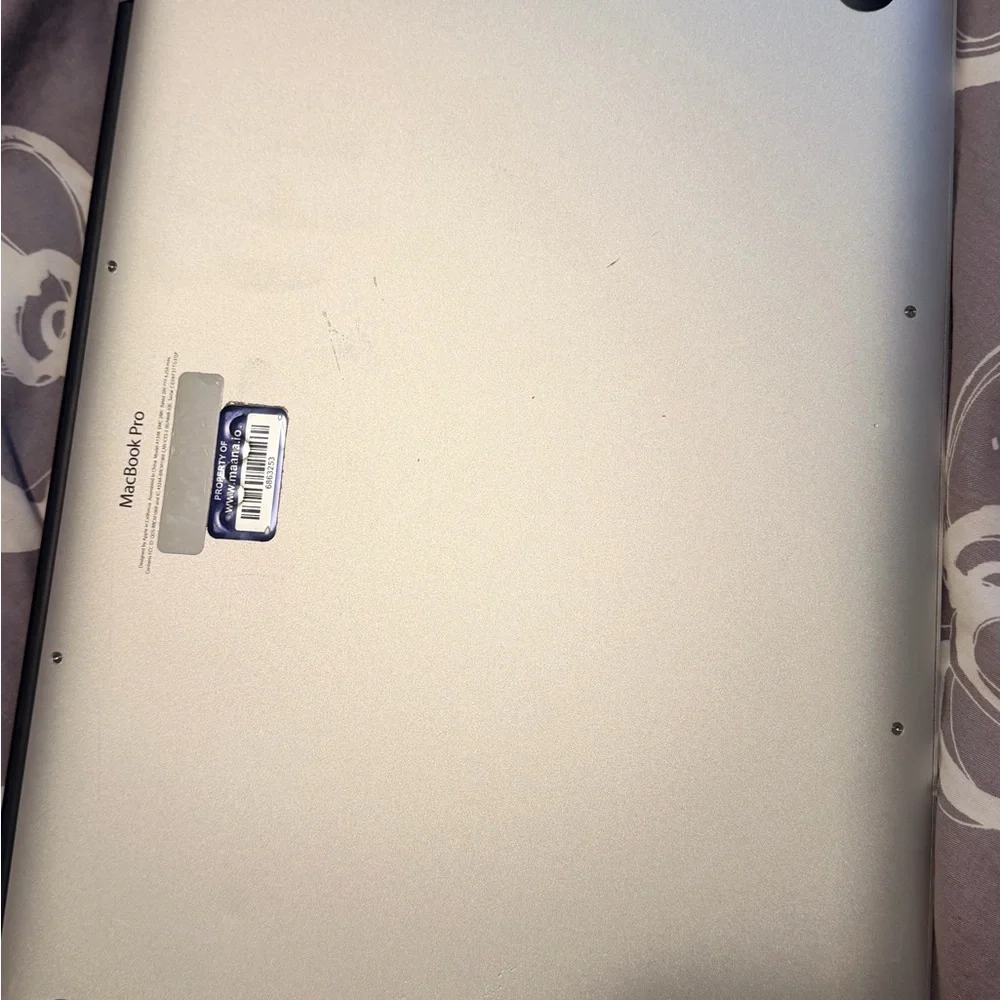 Apple MacBook Pro with Black Keyboard